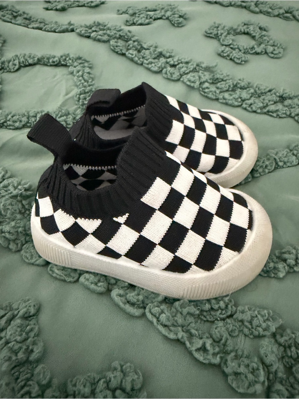 Checkered Baby Toddle Vans-Style Shoe